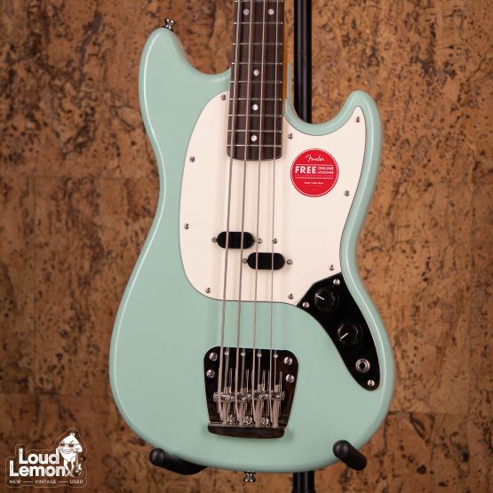 Squier Classic Vibe ‘60s Mustang Bass Surf Green 2022 Indonesia бас-гитара