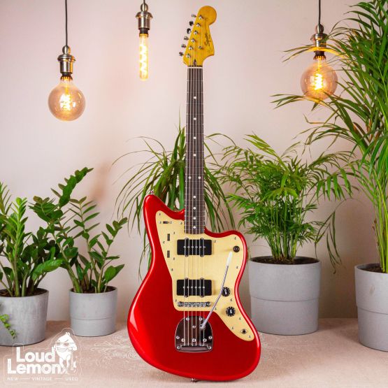 Squier Deluxe Jazzmaster Candy Apple Red 2016 China электрогитара