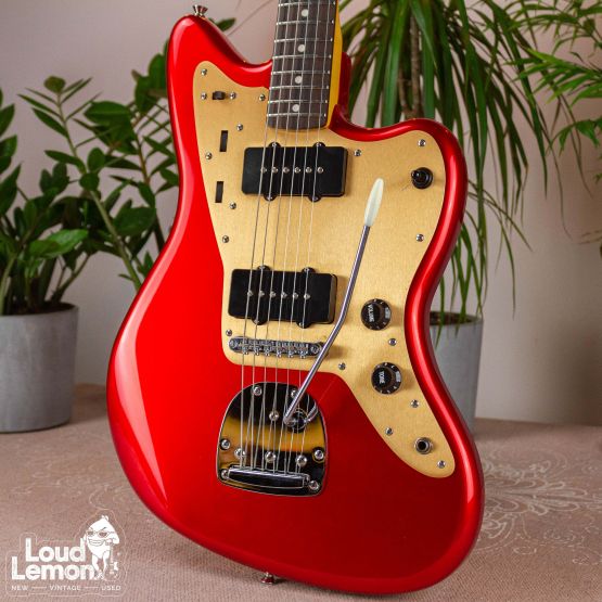 Squier Deluxe Jazzmaster Candy Apple Red 2016 China электрогитара