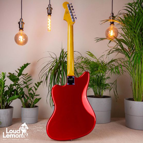 Squier Deluxe Jazzmaster Candy Apple Red 2016 China электрогитара