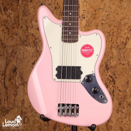 Squier FSR Affinity Series Jaguar Bass H Shell Pink 2022 Indonesia бас-гитара
