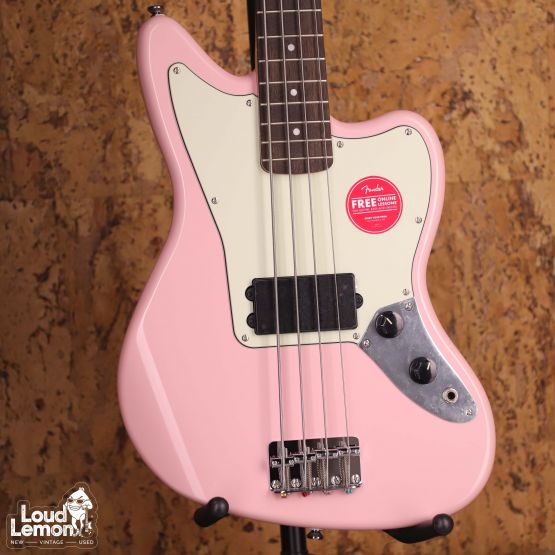Squier FSR Affinity Series Jaguar Bass H Shell Pink 2022 Indonesia бас-гитара