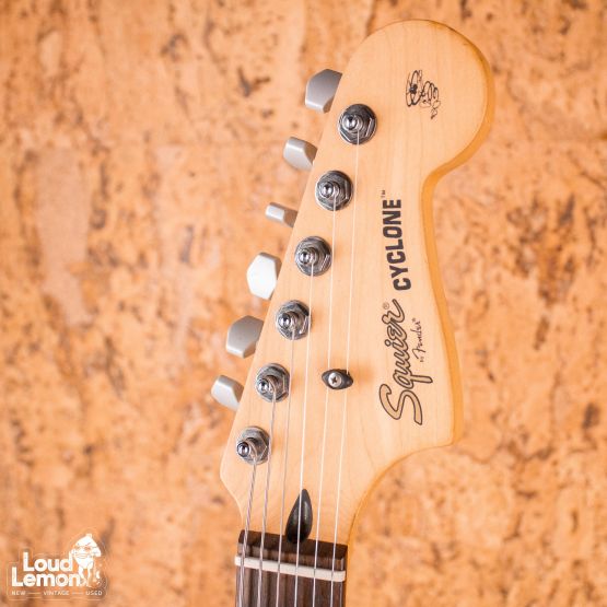 Squier FSR Cyclone Yellow 2009 Indonesia электрогитара