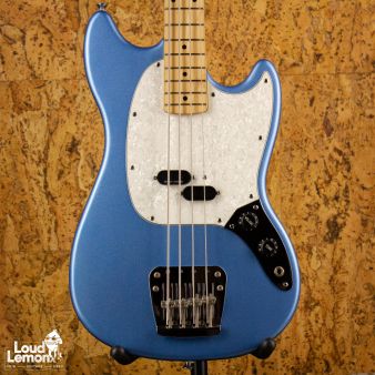 Squier FSR Vintage Modified Mustang Bass Lake Placid Blue 2012 Indonesia бас-гитара