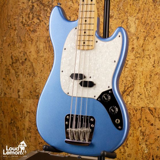 Squier FSR Vintage Modified Mustang Bass Lake Placid Blue 2012 Indonesia бас-гитара