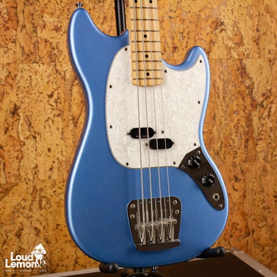 Squier FSR Vintage Modified Mustang Bass Lake Placid Blue 2012 Indonesia бас-гитара