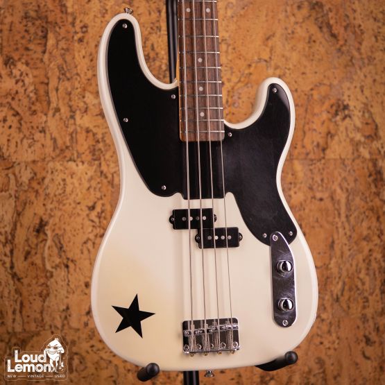 Squier Mike Dirnt Precision Bass Arctic White 2012 Indonesia бас-гитара