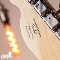 Squier Paranormal Cabronita Telecaster Thinline Fiesta Red электрогитара