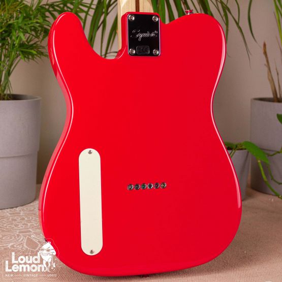 Squier Paranormal Cabronita Telecaster Thinline Fiesta Red электрогитара