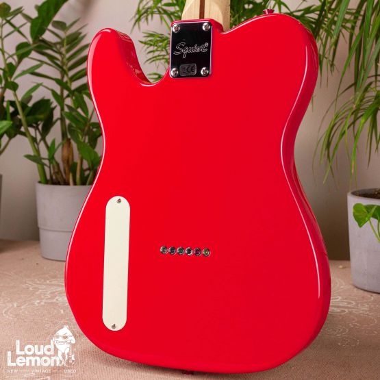 Squier Paranormal Cabronita Telecaster Thinline Fiesta Red электрогитара