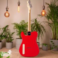 Squier Paranormal Cabronita Telecaster Thinline Fiesta Red электрогитара