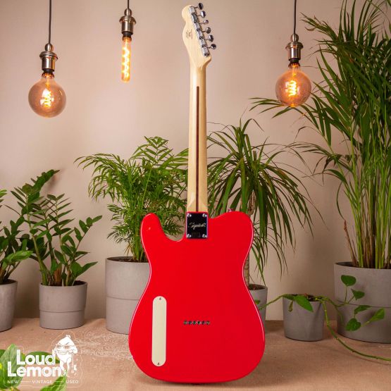 Squier Paranormal Cabronita Telecaster Thinline Fiesta Red электрогитара