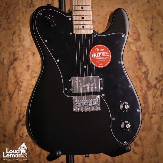 Squier Paranormal Esquire Deluxe Metallic Black 2023 China электрогитара