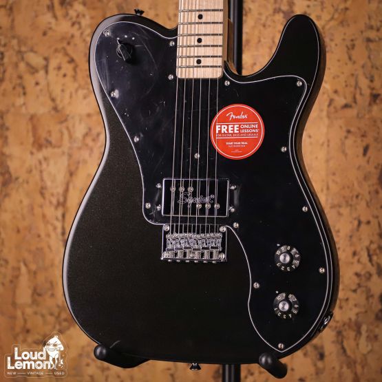 Squier Paranormal Esquire Deluxe Metallic Black 2023 China электрогитара