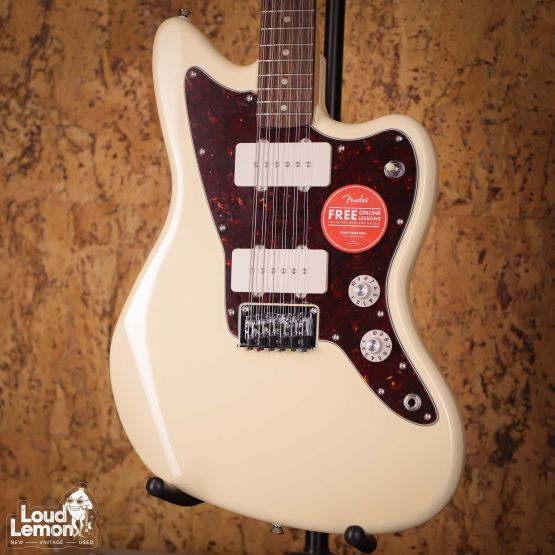 Squier Paranormal Jazzmaster XII Olympic White 2023 China электрогитара