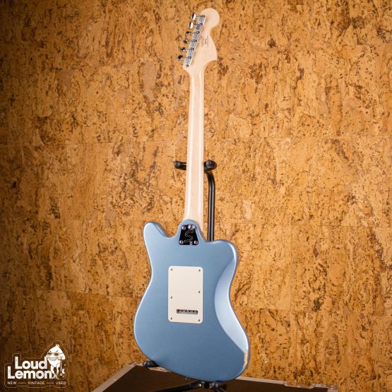 Squier Paranormal Super Sonic Ice Blue Metallic 2020 China электрогитара