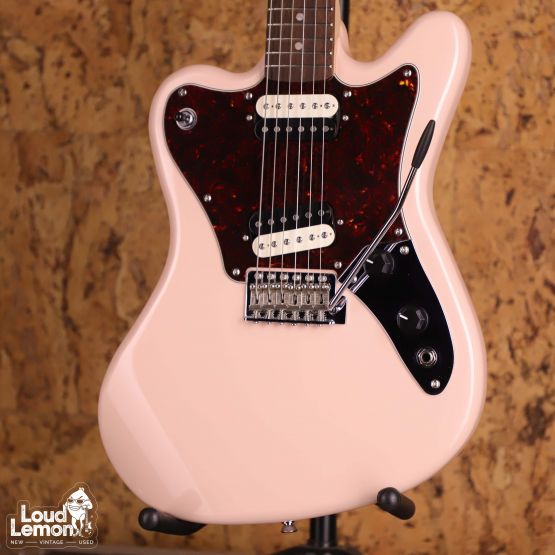 Squier Paranormal Super-Sonic Shell Pink 2021 China электрогитара