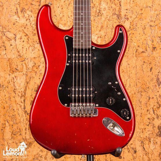 Squier ST-552 Contemporary Series Stratocaster Candy Apple Red 1983 Japan электрогитара