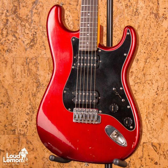 Squier ST-552 Contemporary Series Stratocaster Candy Apple Red 1983 Japan электрогитара