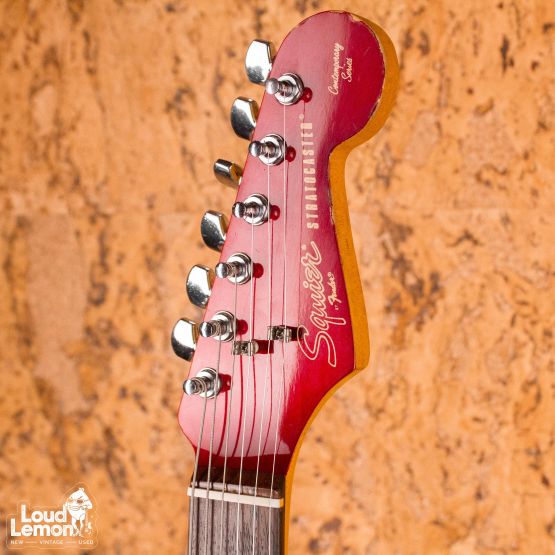 Squier ST-552 Contemporary Series Stratocaster Candy Apple Red 1983 Japan электрогитара