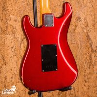 Squier ST-552 Contemporary Series Stratocaster Candy Apple Red 1983 Japan электрогитара