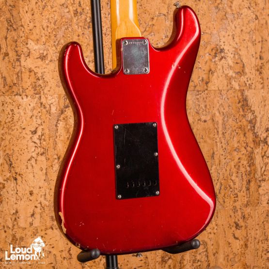 Squier ST-552 Contemporary Series Stratocaster Candy Apple Red 1983 Japan электрогитара