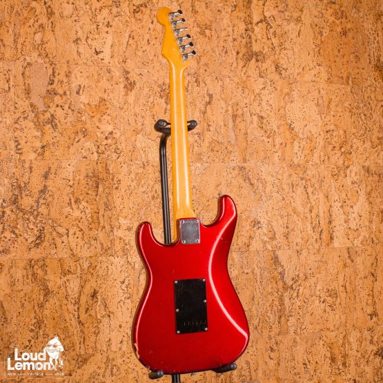 Squier ST-552 Contemporary Series Stratocaster Candy Apple Red 1983 Japan электрогитара