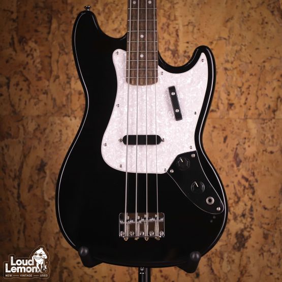 Squier Sonic Bronco Bass Black 2023 Indonesia бас-гитара