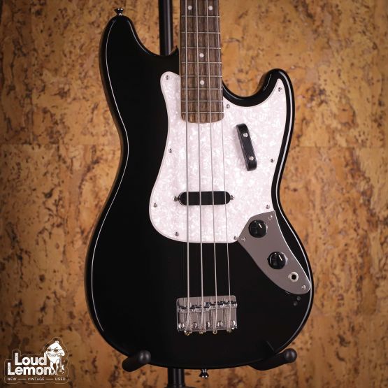 Squier Sonic Bronco Bass Black 2023 Indonesia бас-гитара