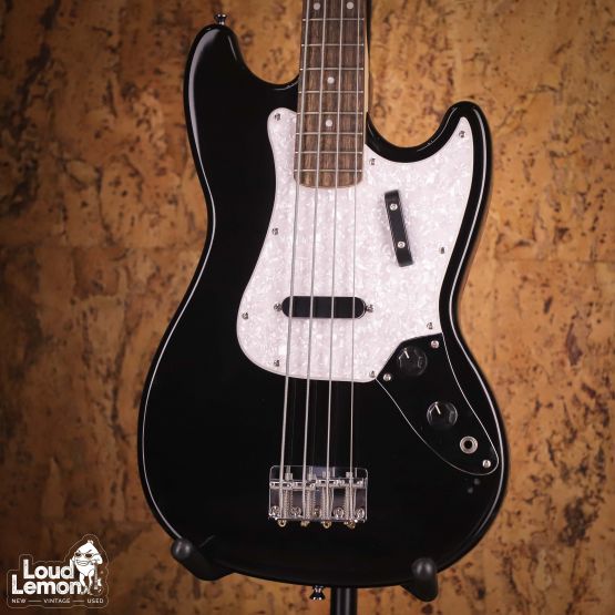 Squier Sonic Bronco Bass Black 2023 Indonesia бас-гитара