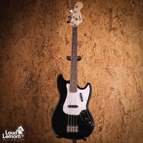 Squier Sonic Bronco Bass Black 2023 Indonesia бас-гитара