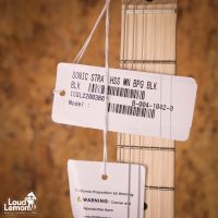 Squier Sonic Stratocaster HSS Black 2022 Indonesia электрогитара