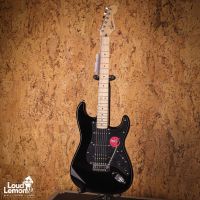 Squier Sonic Stratocaster HSS Black 2022 Indonesia электрогитара