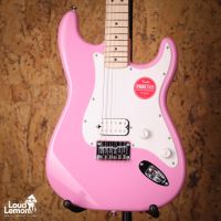 Squier Sonic Stratocaster HT H Flash Pink 2023 Indonesia электрогитара