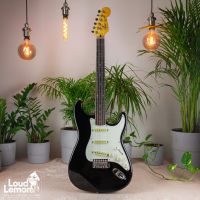 Squier Stratocaster Black 1989 Korea электрогитара