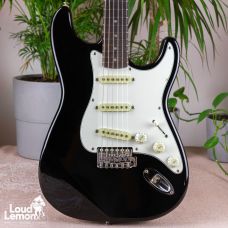 Squier Stratocaster Black 1989 Korea электрогитара