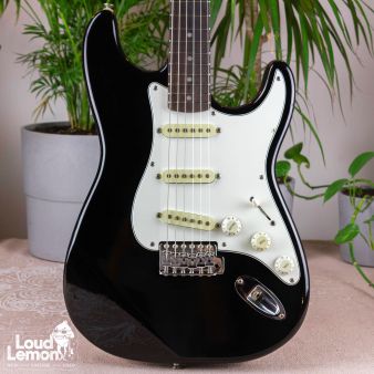 Squier Stratocaster Black 1989 Korea электрогитара