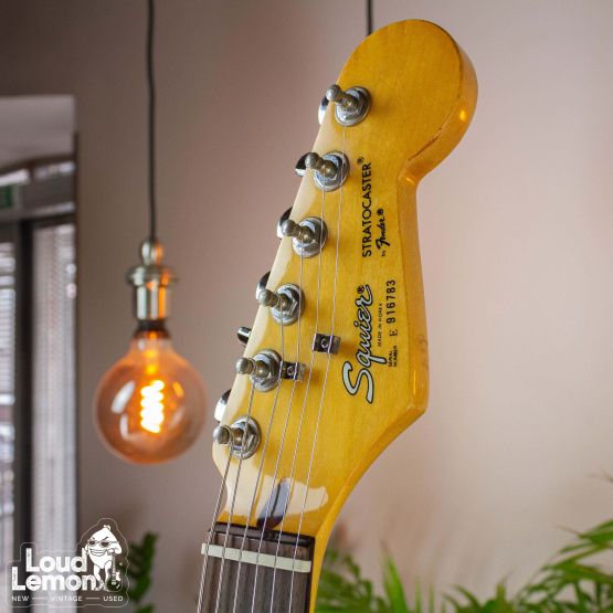 Squier Stratocaster Black 1989 Korea электрогитара
