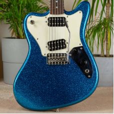 Squier Super Sonic Vista Series Blue Sparkle 1997 Japan электрогитара