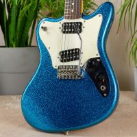 Squier Super Sonic Vista Series Blue Sparkle 1997 Japan электрогитара