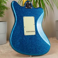 Squier Super Sonic Vista Series Blue Sparkle 1997 Japan электрогитара