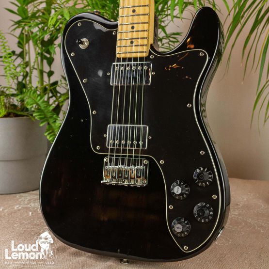 Squier Telecaster Custom HH Black 2011 Indonesia электрогитара