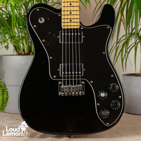 Squier Telecaster Custom HH Black 2011 Indonesia электрогитара
