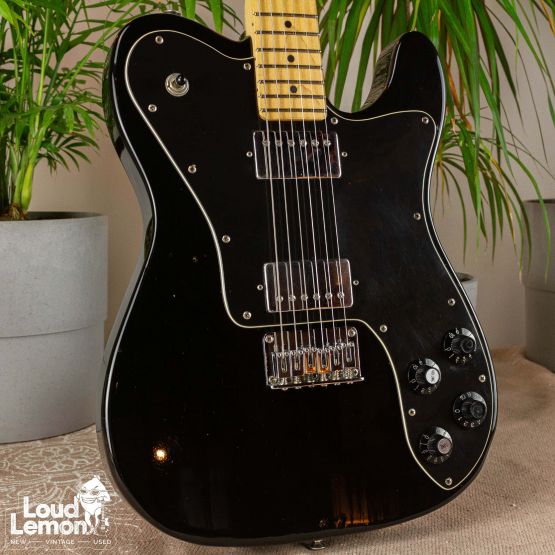 Squier Telecaster Custom HH Black 2011 Indonesia электрогитара