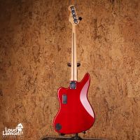 Squier Vintage Modified Jaguar Bass Special Crimson Red Transparent 2011 Indonesia бас-гитара