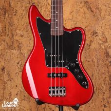 Squier Vintage Modified Jaguar Bass Special Crimson Red Transparent 2011 Indonesia бас-гитара