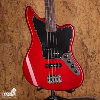 Squier Vintage Modified Jaguar Bass Special Crimson Red Transparent 2011 Indonesia бас-гитара