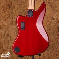 Squier Vintage Modified Jaguar Bass Special Crimson Red Transparent 2011 Indonesia бас-гитара