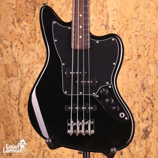 Squier Vintage Modified Jaguar Bass Special SS Black 2016 Indonesia бас-гитара