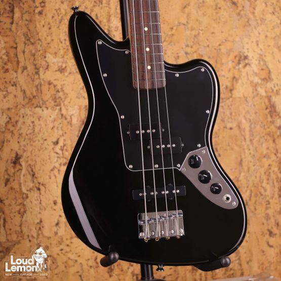 Squier Vintage Modified Jaguar Bass Special SS Black 2016 Indonesia бас-гитара